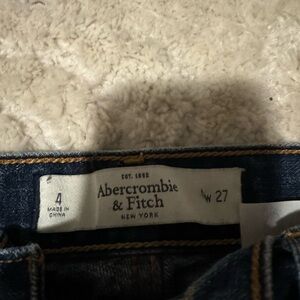 Abercrombie and Fitch Dark Denim Shorts